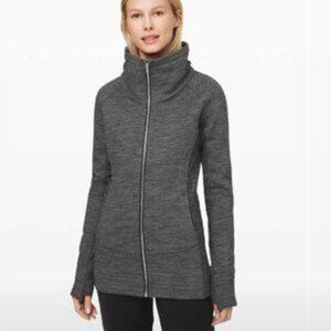 Lululemon Radiant Jacket Dark Charcoal Grey 2/XS